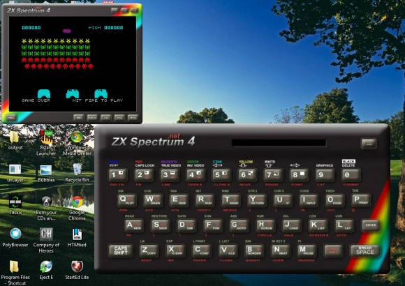 Spectrum emulator pc
